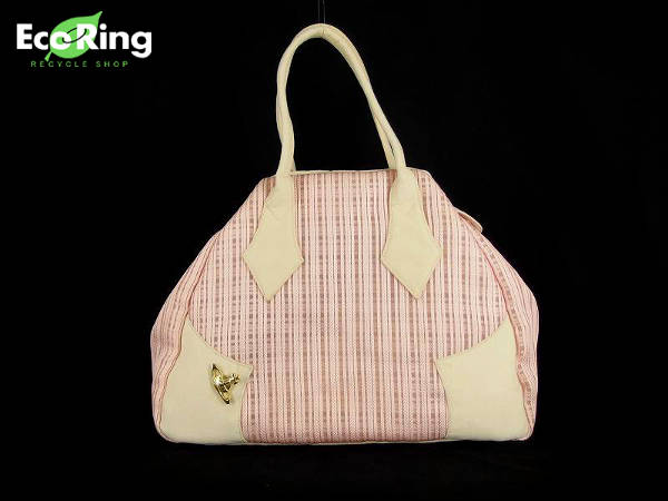 1円 ヴィヴィアンウエストウッド オーブ ハンドバッグ AJ508