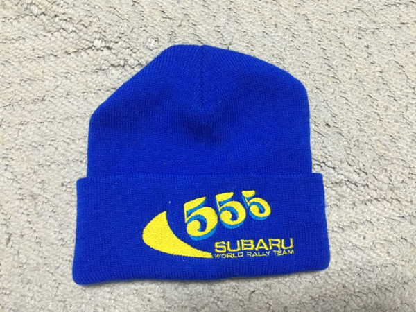 SUBARU スバル ワールドラリーチーム ニット キャップ 帽子