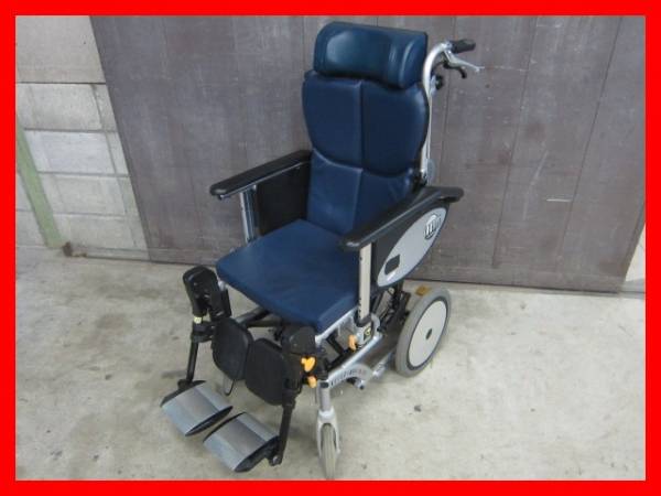 松永 車椅子 介助/オアシス/S-12TRSP/リクライニング/前折れ#790