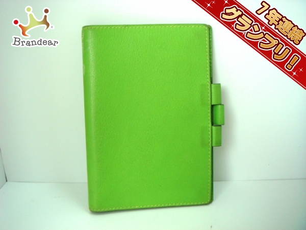 エルメス 手帳 アジェンダGM ライトグリーン ヴォーガリバー