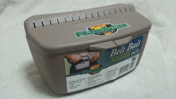 Flambeauベルトメイトベイトボックス チヌ黒鯛エサ箱ヘチ前打ち チヌ用 売買されたオークション情報 Yahooの商品情報をアーカイブ公開 オークファン Aucfan Com