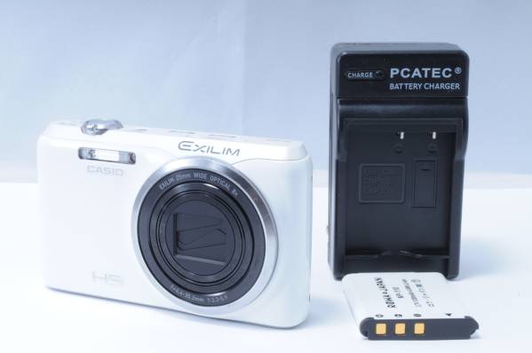 ★美品★カシオ CASIO EXILIM EX-ZR20 ホワイト #104