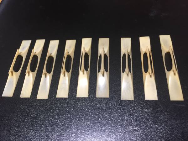 象牙 三味線 駒 9ヶ 三味線 駒 【公式通販】