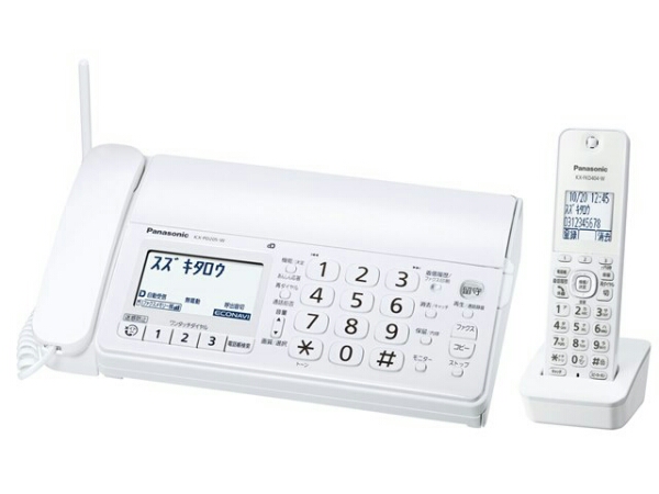 《送料無料》パナソニックおたっくすKX-PD205DL-W(ホワイト)