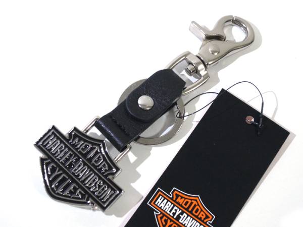 ハーレーダビッドソン★キーホルダー★本革★ボトルオープナー#2