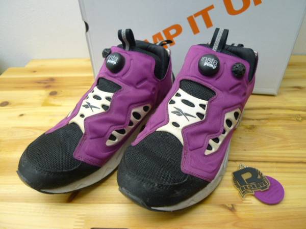リーボック ポンプフューリー ROAD スニーカー 27 パープル