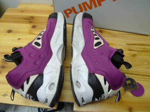 リーボック ポンプフューリー ROAD スニーカー 27 パープル