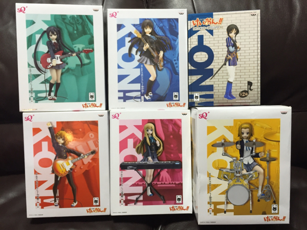 けいおん！ フィギュア6体セット 未開封品 フィギュア おもちゃ