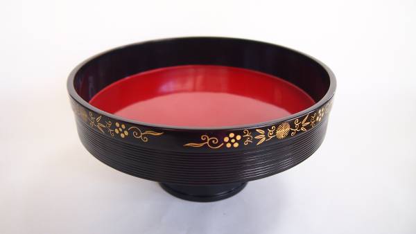 平安 象彦 春陽 菓子器 木製 共箱 由来書