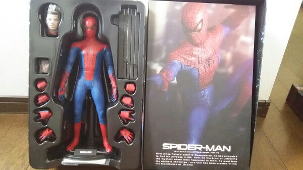 ホットトイズ アメイジング スパイダーマン HOTTOYS 美品 購入後