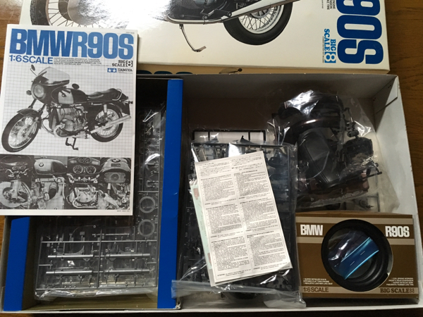 タミヤ 1/6 スケール BMW R90S Tamiya BMW R90S 1:6 scale model