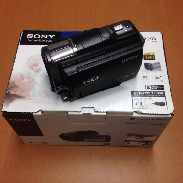 【動作確認済】SONY HDR-CX720V ハンディカム 空間光学手ブレ補正 SONY HDR-CX720V 空間光学手ブレ修正32GB SDカード付 HDR-CX720V SONY