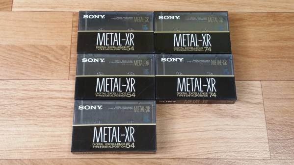 SONY METAL-XR 新品５本 CD録音に最適な長さ ソニー メタル