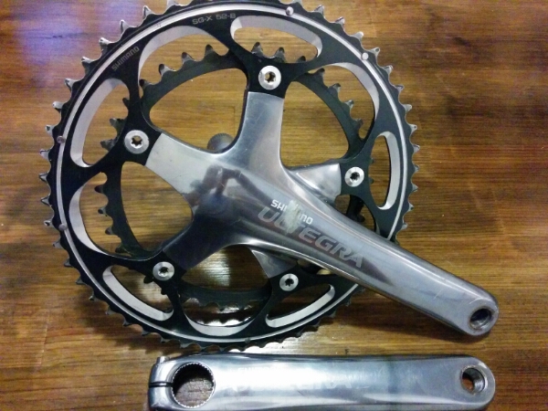 アルテグラSL クランクセット 52/39×170mm