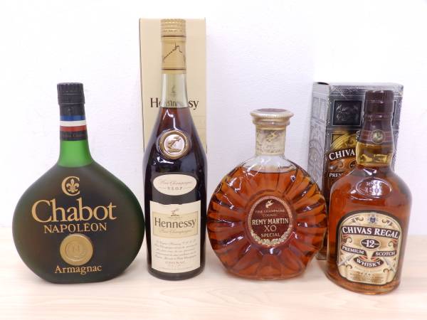レミーマルタン XO スペシャル ヘネシー VSOP 全4本 kny64G ***こ案内