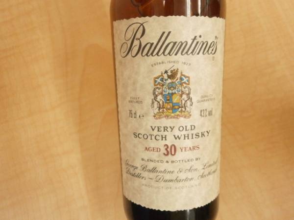 【未開栓】バランタイン30年ベリーオールド バランタイン 30年 ベリーオールド Ballantine's 特別価格