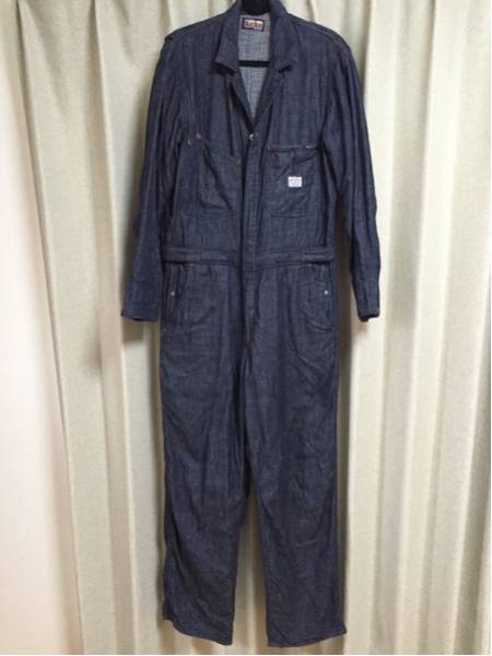 BLUEBLUE ブルーブルー つなぎ サイズ3 中古 希少 BLUE BLUE デニム