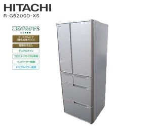日立 冷凍冷蔵庫 HITACHI R-G5200E(XT) 5ドア 517L 中古HITACHI