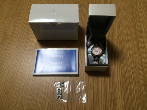 SEIKO セイコー レディース 腕時計 ルキア LUKIA 1B25-0AC0 美品