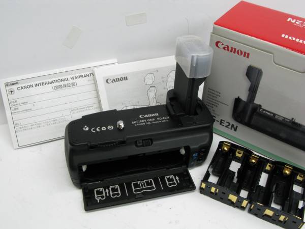 Canon EOS 50D，40D用 純正グリップ BG-E2N (単3)■良品■10153