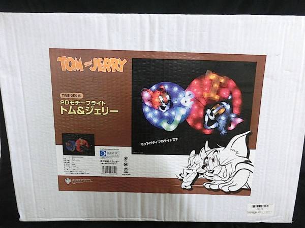 未使用 綺麗 2Dモチーフライト トム&ジェリー TWB-2D01L LED①
