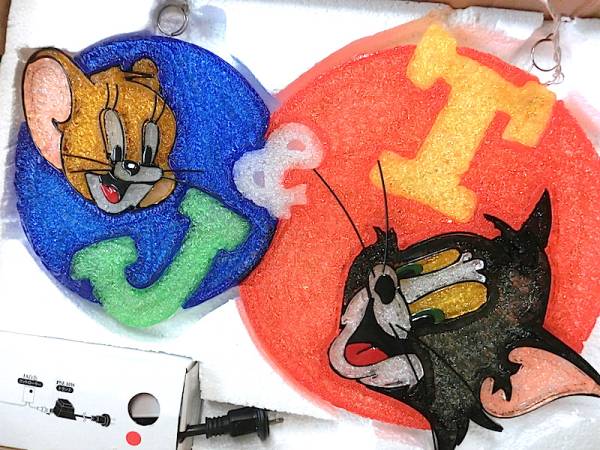 未使用 綺麗 2Dモチーフライト トム&ジェリー TWB-2D01L LED①