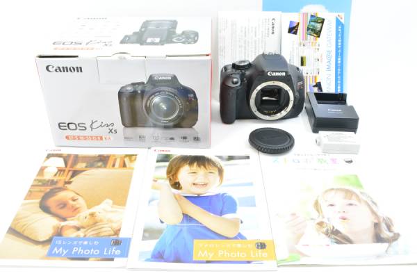 SALE，お得】 ～キヤノン～ Canon EOS Kiss X5 body 付属あり