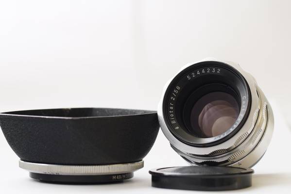 【良品】M42 Carl Zeiss Jena Biotar 58mm F2