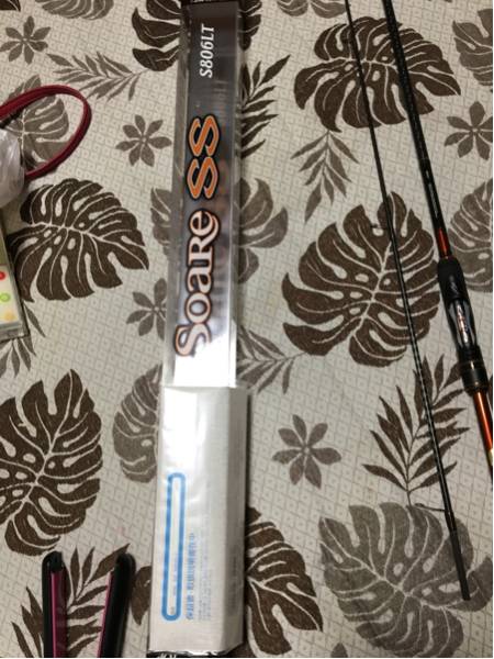 ソアレSS S806LT メバル、アジング ロッド 極美品 ターゲットはアジ