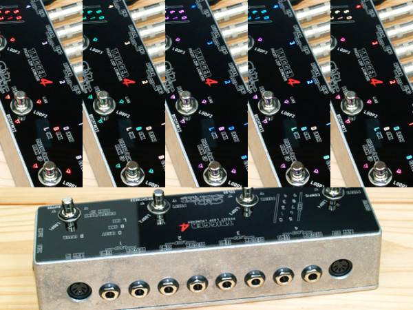 ギター TRIGGER 4 studio daydream プログラマブルスイッチャー