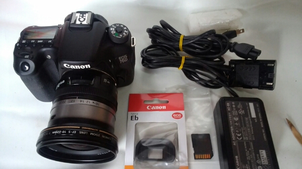 人気定番，2026】 Canon EOS70D Canon zoom LENS EF-S 10-22mm 美品