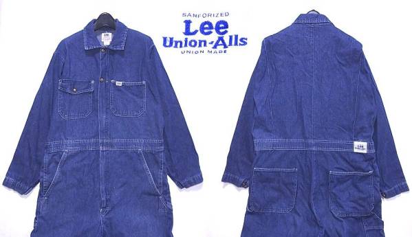 作業着 ユニオンオール デニムつなぎ lee 作業服 つなぎ Lee ユニオン