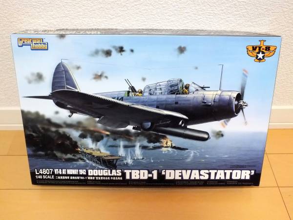 GWH 1/48 TBD-1 デバステーター 1942 ミッドウェイ ピットロード