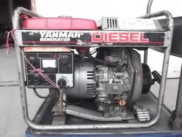 決まりました」ヤンマー！L60！エンジンポンプ！YDP3N YDG3000 発電機 