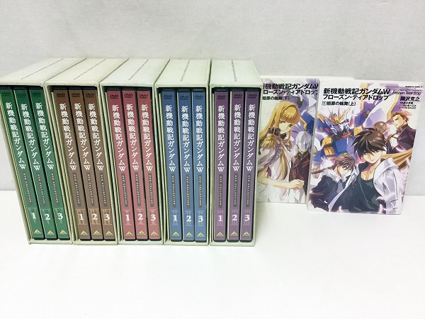 新機動戦記ガンダムW DVDコレクション 1-5巻セット 新機動戦記ガンダムW DVD COLLECTION(Ⅰ～Ⅴ巻セット)+おまけ 新機動