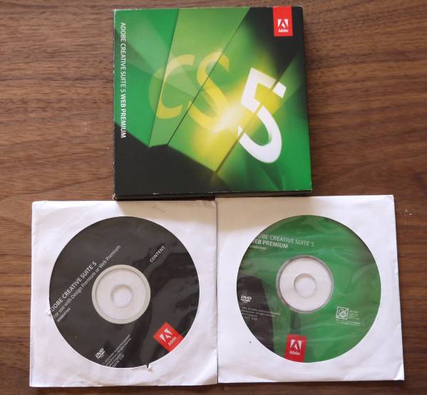 Adobe Creative Suite 5 日本語版 譲渡可 Adobe Creative Suite 5 Web Premium 日本語版 Win