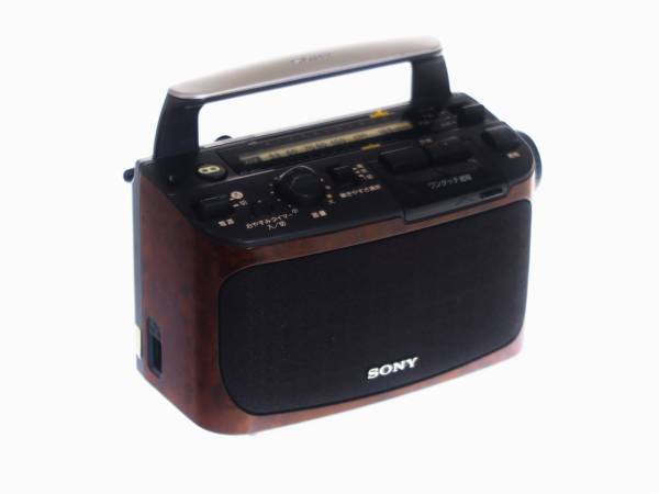 SONY 2バンドラジオICF-A55V 作動確認済み