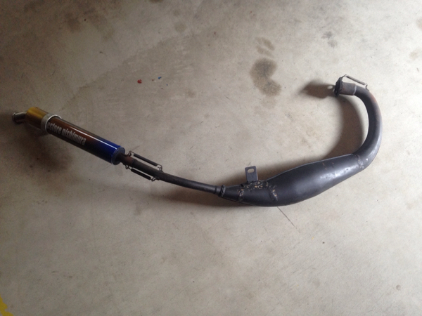 リップス 大口径NSR80レース用特注チャンバー