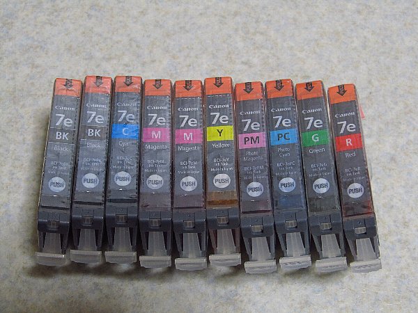 Canon BCI-7e 7e 純正 純正インク 8色の通販 インク キヤノン Canon BCI-7e 7e 純正 純正インク 8色の通販 インク キヤノン