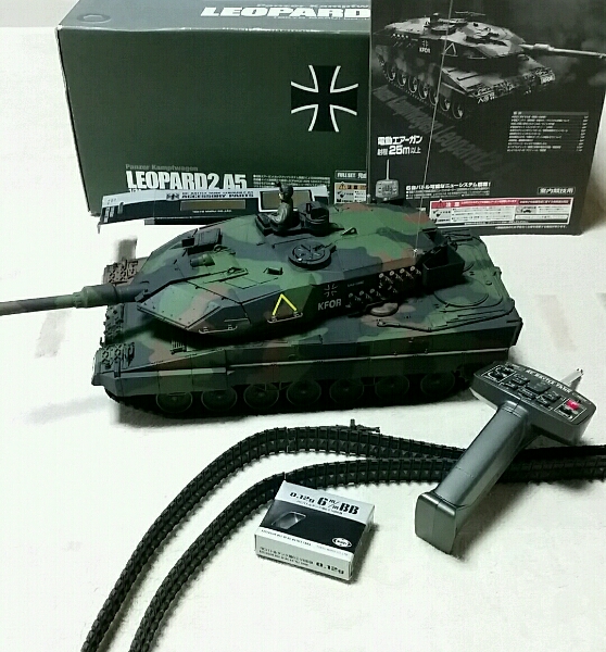 RCバトルタンク 東京マルイ A5 1⁄24 レオパルト2 LEOPARD2 Leopard RC