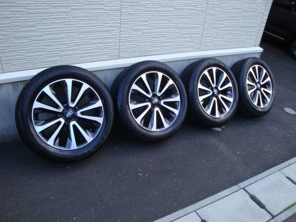 【美品】フォレスタースバル純正18インチアルミホイール＆タイヤ_1