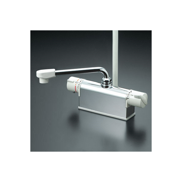 新品◎KVKデッキ形サーモスタット式シャワー 混合栓KF771/1017