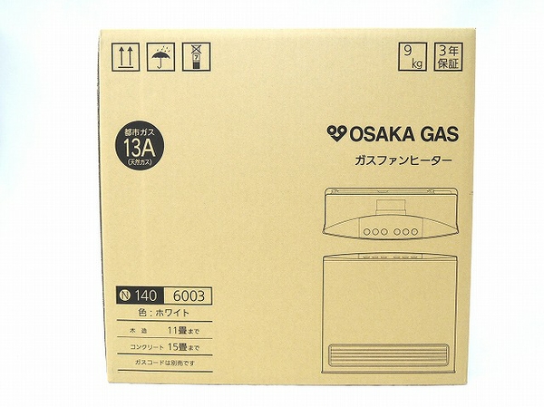 10m3447zh 未使用 ガスファンヒーター ノーリツ大阪ガス140-6003 ガスファンヒーター 大阪ガス 未使用 ノーリツ大阪ガス140-6003｜Yahoo