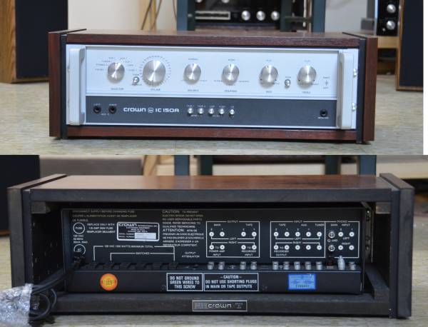 CROWN クラウンIC-150A プリアンプ 極上品 家電、AV、カメラ 一般