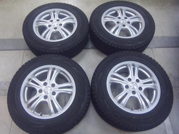 ヴェルファイア等☆215/65R16 スタッドレス アルミ付☆バリ山4本