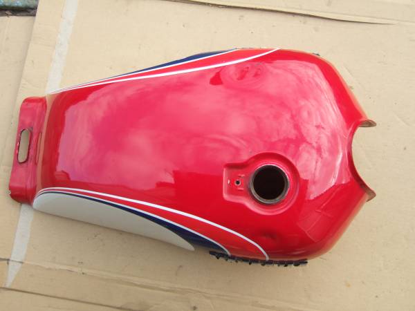 XJ400 XJ400D タンク 赤白 青ライン KA66