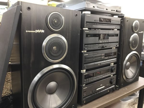 Pioneerのコンポ F003 PIONEER Private プライベート B7 S-X750V他 コンポ・Z
