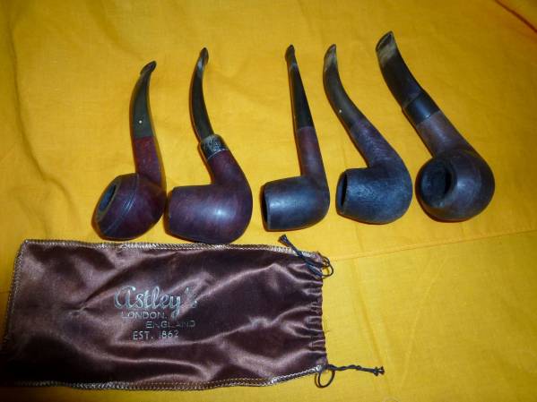 イングランド製2点、他3点 喫煙 パイプ 煙草 中古品　