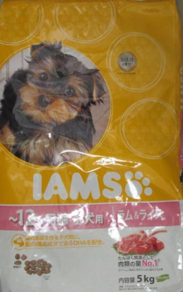 ★激安★アイムス　子犬用　ラム＆ライス　計15kg　120-A3427
