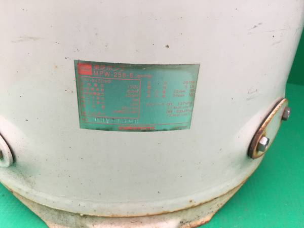 P88☆東芝浅井戸ポンプ MPW-258-6型 中古品